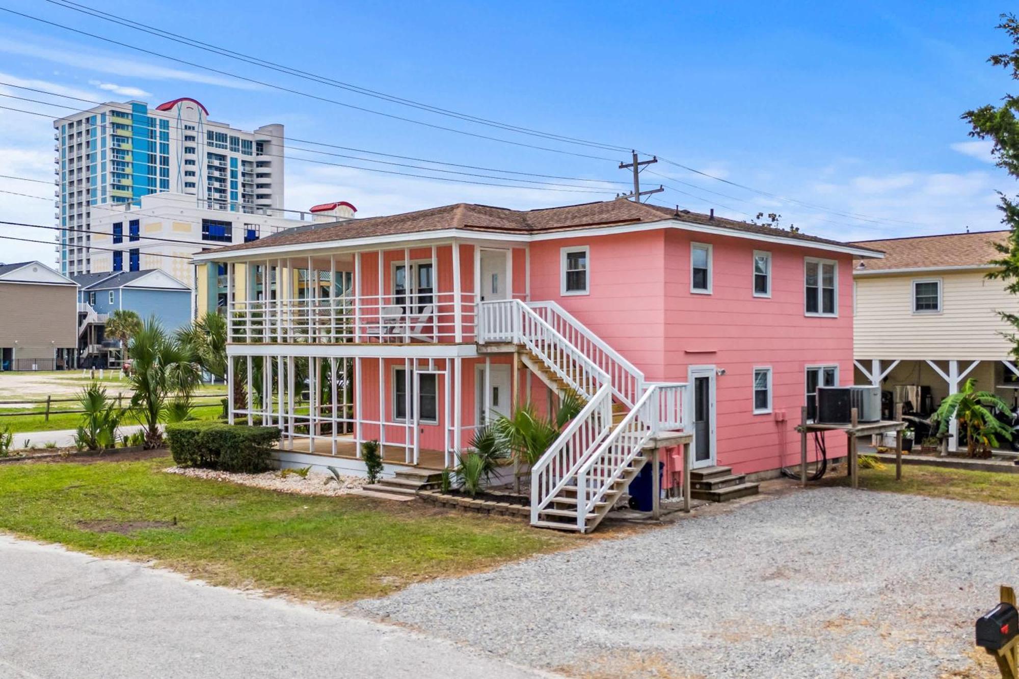 Apartamento Pink Flamingo Myrtle Beach Exterior foto